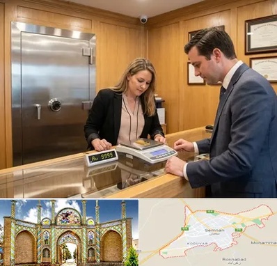 طلا آبشده در سمنان