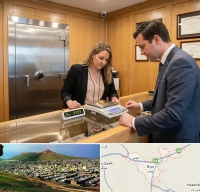 طلا آبشده در بیجار