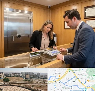 طلا آبشده در کوی وحدت شیراز 