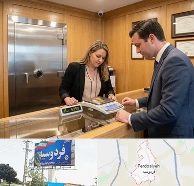 طلا آبشده در فردوسیه شهریار