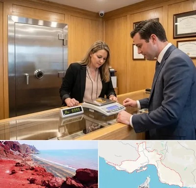 طلا آبشده در هرمزگان