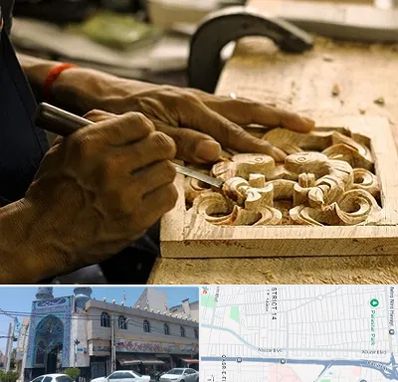 آموزشگاه منبت کاری در بلوار ابوذر