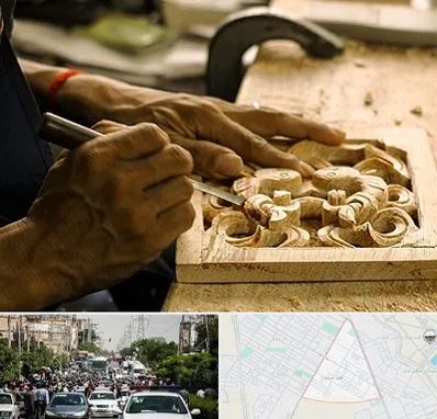 آموزشگاه منبت کاری در سیدی مشهد