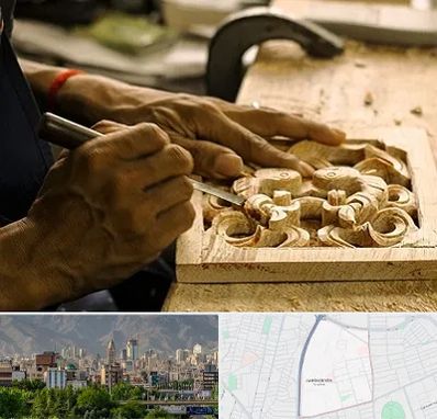 آموزشگاه منبت کاری در جمشیدیه