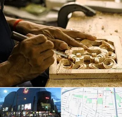 آموزشگاه منبت کاری در بلوار اباذر