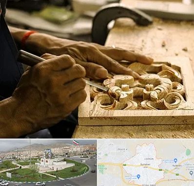 آموزشگاه منبت کاری در بومهن