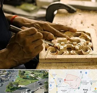 آموزشگاه منبت کاری در شاهین ویلا کرج