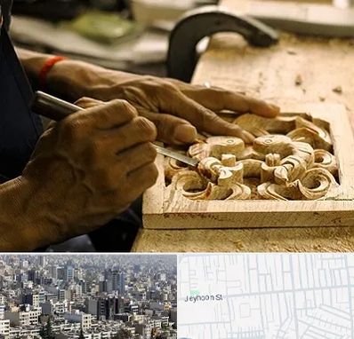 آموزشگاه منبت کاری در جیحون