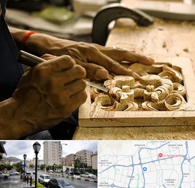 آموزشگاه منبت کاری در شمال غرب تهران