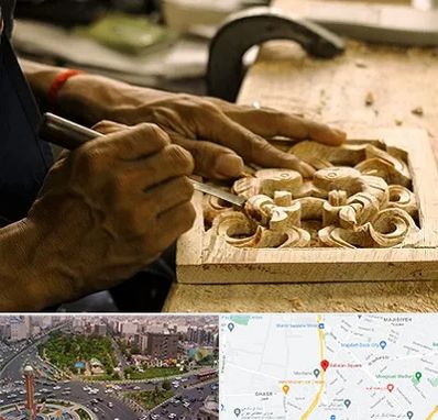 آموزشگاه منبت کاری در سبلان