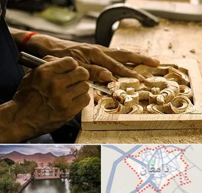 آموزشگاه منبت کاری در دامغان