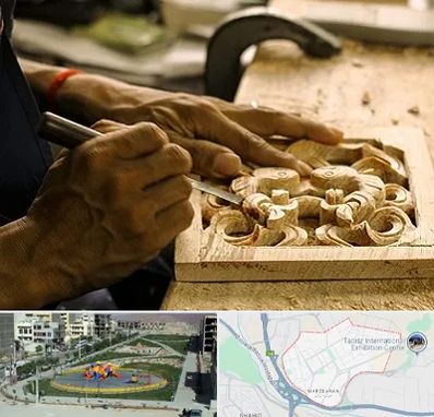 آموزشگاه منبت کاری در مرزداران تبریز