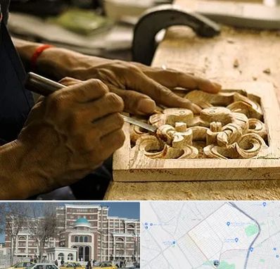 آموزشگاه منبت کاری در طلاب مشهد