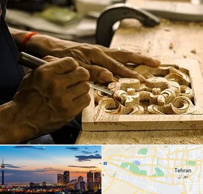 آموزشگاه منبت کاری در غرب تهران 