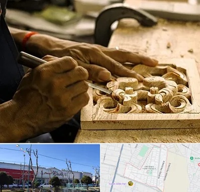 آموزشگاه منبت کاری در فاز دو اندیشه