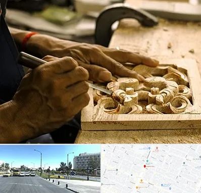 آموزشگاه منبت کاری در بلوار کلاهدوز مشهد