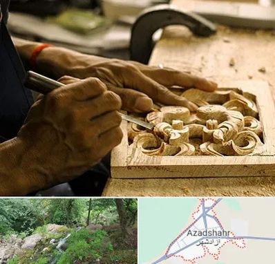 آموزشگاه منبت کاری در آزادشهر