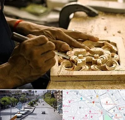 آموزشگاه منبت کاری در خیابان زند شیراز