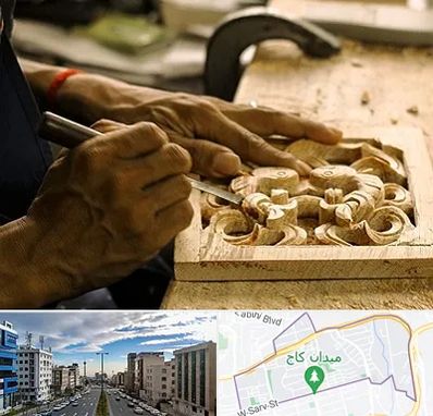 آموزشگاه منبت کاری در سعادت آباد 