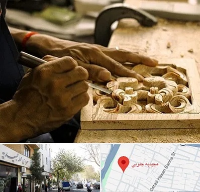 آموزشگاه منبت کاری در مجیدیه جنوبی