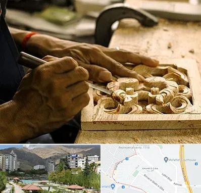 آموزشگاه منبت کاری در شهر زیبا