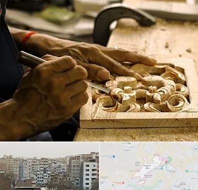 آموزشگاه منبت کاری در محمد شهر کرج