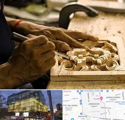 آموزشگاه منبت کاری در جمهوری