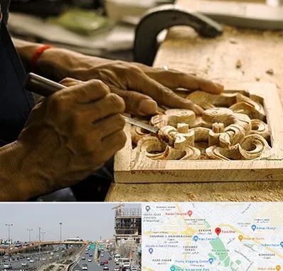 آموزشگاه منبت کاری در بلوار توس مشهد