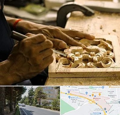 آموزشگاه منبت کاری در مهرویلا کرج