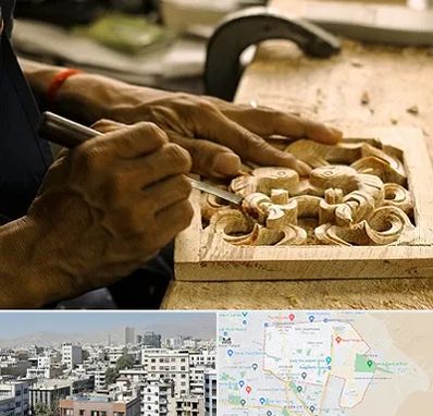 آموزشگاه منبت کاری در منطقه 14 تهران