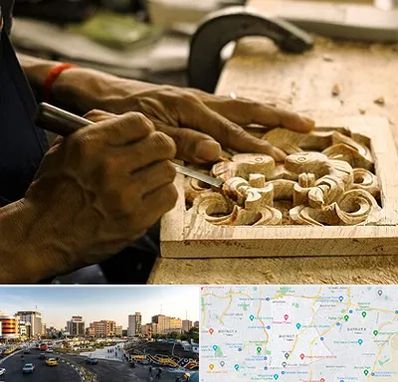 آموزشگاه منبت کاری در منطقه 7 تهران