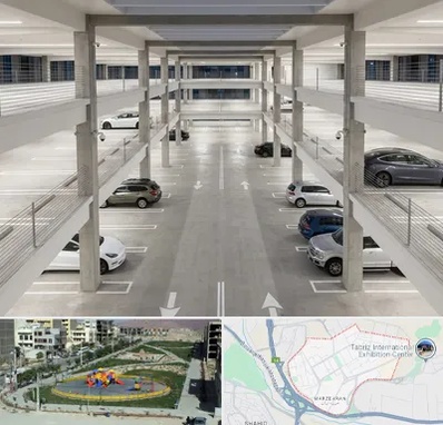پارکینگ عمومی در مرزداران تبریز 