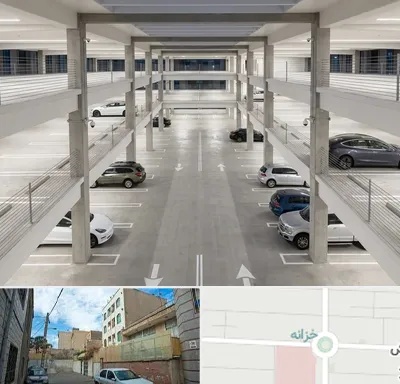 پارکینگ عمومی در خزانه