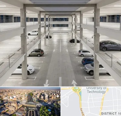 پارکینگ عمومی در استاد معین
