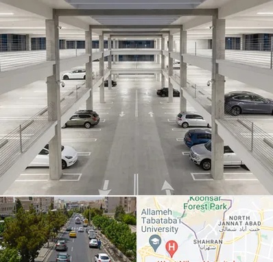 پارکینگ عمومی در شهران 