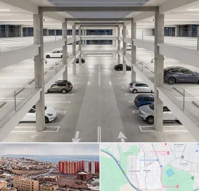 پارکینگ عمومی در سهند تبریز 