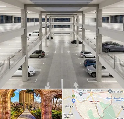 پارکینگ عمومی در شهر ری