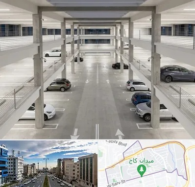 پارکینگ عمومی در سعادت آباد