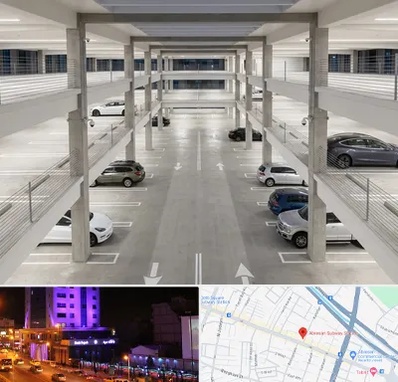 پارکینگ عمومی در آبرسان تبریز 