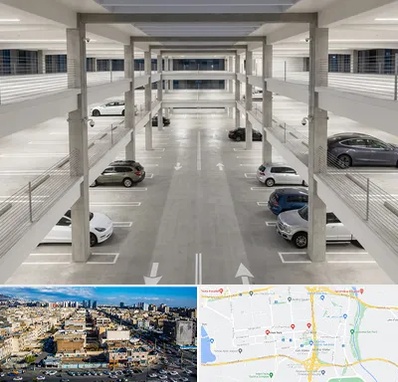 پارکینگ عمومی در شهرک راه آهن 