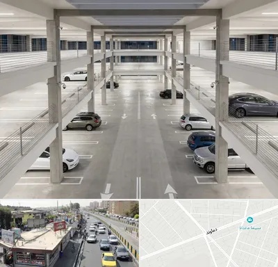پارکینگ عمومی در خیابان دماوند
