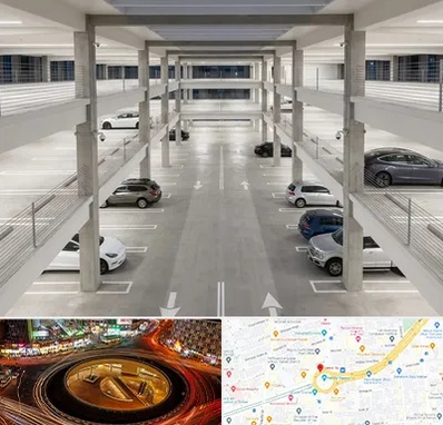 پارکینگ عمومی در میدان ولیعصر 