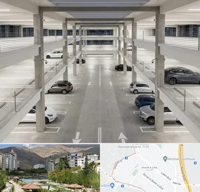 پارکینگ عمومی در شهر زیبا 