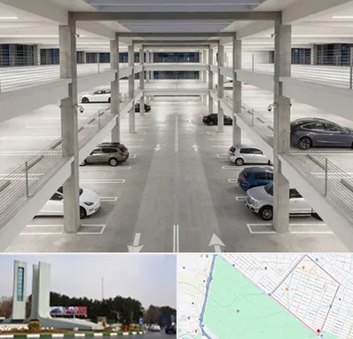 پارکینگ عمومی در بلوار فلسیطین مشهد