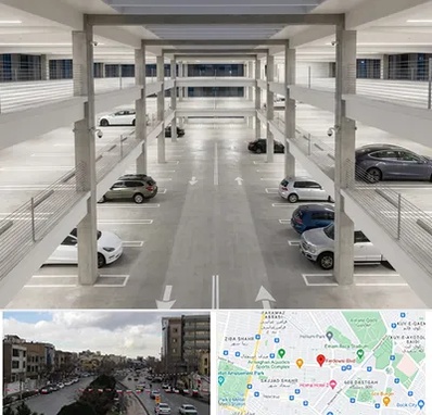 پارکینگ عمومی در بلوار فردوسی مشهد 
