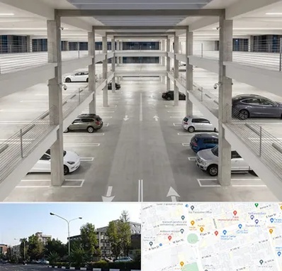 پارکینگ عمومی در میدان کاج