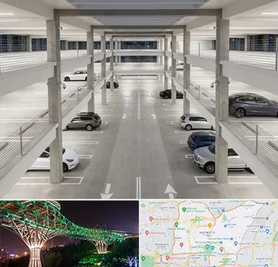 پارکینگ عمومی در منطقه 3 تهران