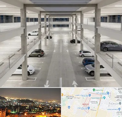 پارکینگ عمومی در مارلیک کرج
