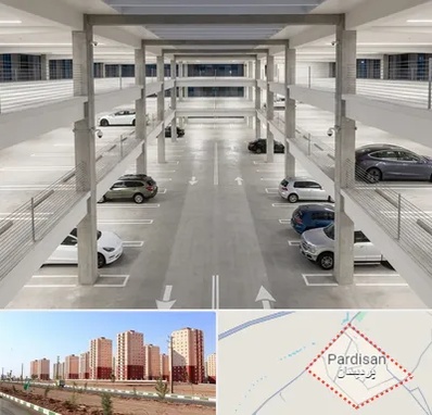 پارکینگ عمومی در پردیسان قم 