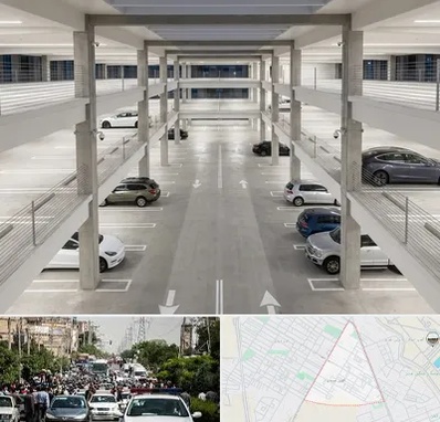 پارکینگ عمومی در سیدی مشهد